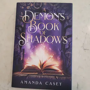 A Demon's Book of Shadows Signed Hardcover