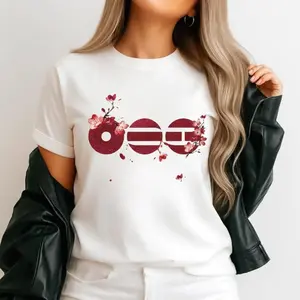 Unisex Kpop Concert T-Shirt - Arirang World Tour 2026 Bangtan Merch, Short-Sleeve Classic Novelty Clothes, Fabric Top for Kpop Army Gift