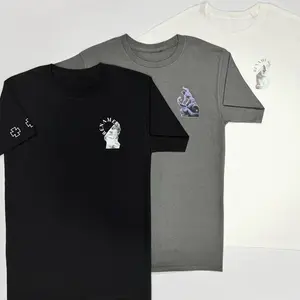 RENAME Mythology 3 T-Shirt Bundle - White, Grey, and Black Cotton Shirts With Unique Designs Signifying Greatness