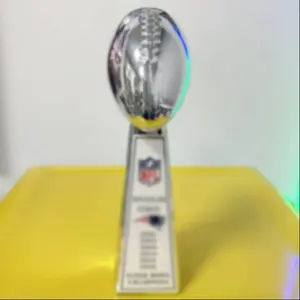 American Football Trophy Replica（Note The Team Name When Placing Your Order）, Dream Soccer Trophy, Perfect Fan Gift