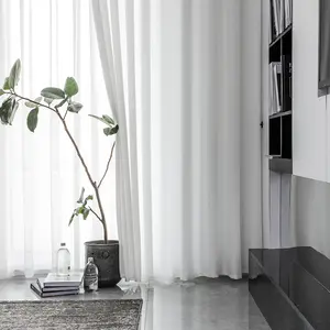 Light-Filtering Privacy Drapes, Holiday Style Curtains for Living Room & Balcony, Outdoor Sunroom Window Coverings, Single Panel Design