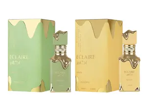 (2pc Bundle Pack) Eclaire Pistache + Eclaire Banoffi by Lattafa EDP Spray, 3.4oz