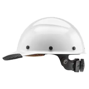 Lift Safety Dax Cap - White Fiber Reinforced Hard Hat