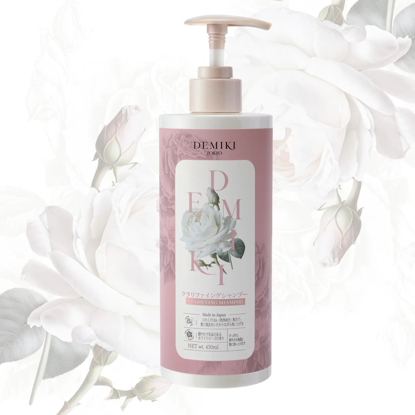 Women's Daily Hair Care Shampoo with Triple Plant Extracts for Balanced Oil-Water and Vibrant Hair