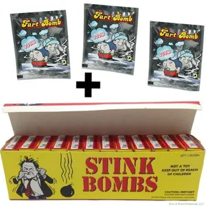 Ultimate Stink Prank Combo – 36 Stink Bombs + 3 Fart Bomb Bags! 💨😂