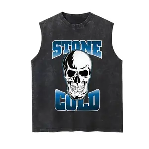WWEStone Cold Steve Austin Vintage Vest 90s Pattern Sleeveless Vest Men's Vest Streetwear Men's Vacation Outfit Sleeveless Shirt