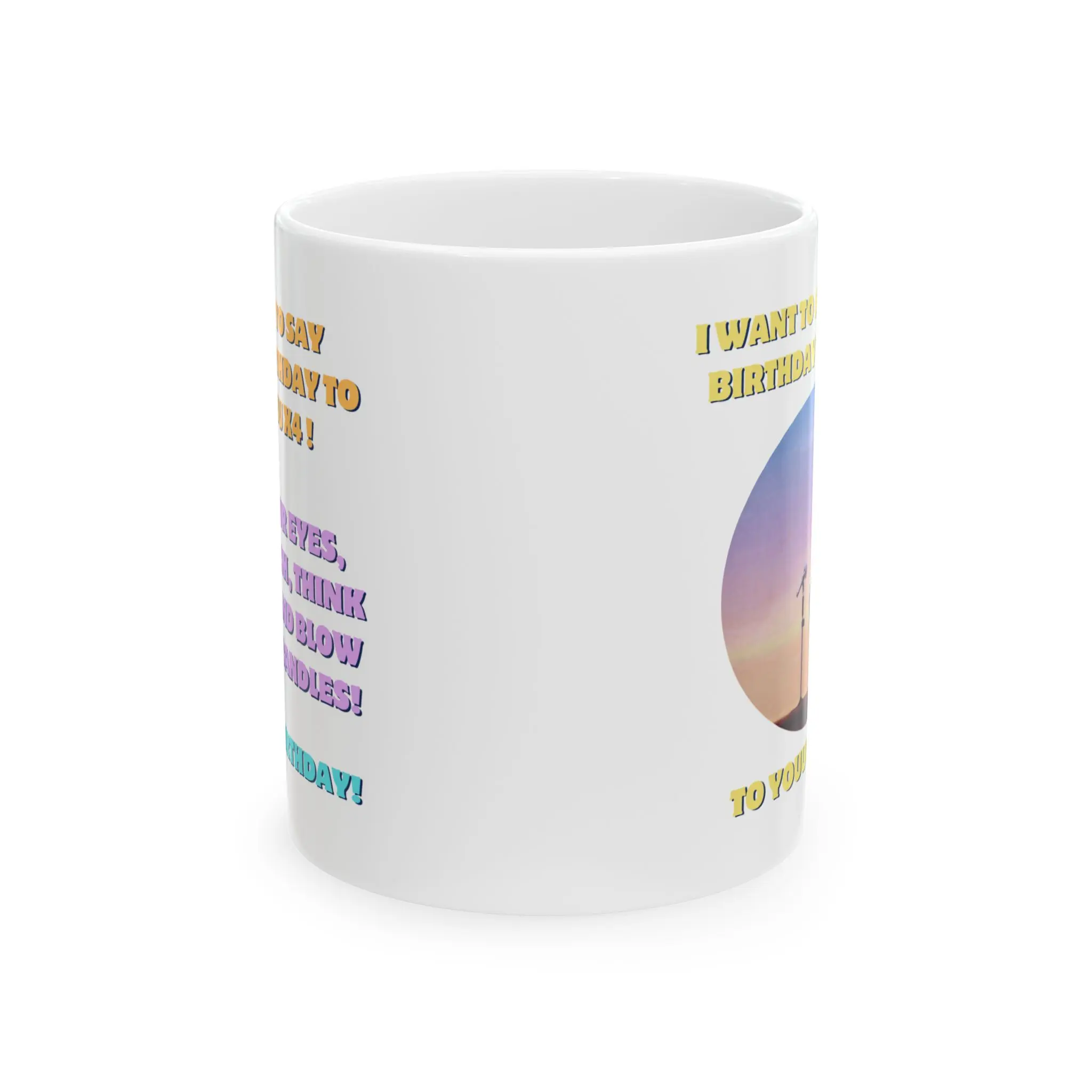 I want to say HBD to you  | Funny HBD  Mug