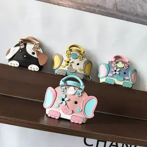 【mini bag charm】Cute mini elephant bag charm