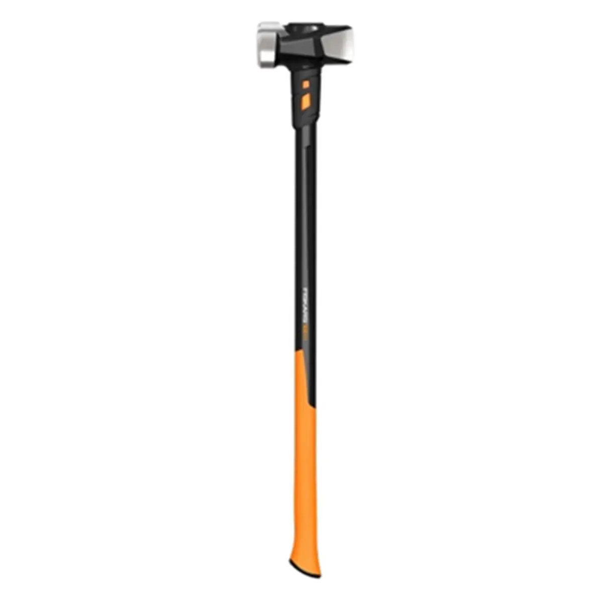 FISKARS 750610-1001 8lbs Portable Heat-Treated Steel Sledge Hammer, Shock-Reduction Ergonomic Contoured Handle, Improves Strike Accuracy, Draws Moisture Away, DIY Tools, Hardware Hand Tool