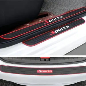 Car door fender protection kits, Decal for cars, suitable for front and rear bumper guards, are easy to install (no drilling required). They are applicable to sedans, SUVs, trucks and vans.
