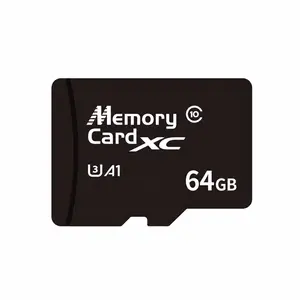 64GB Micro SD Card, High-Speed Data Storage for Local Recording