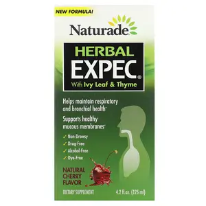 Naturade Herbal EXPEC With Ivy Leaf & Thyme Natural Cherry