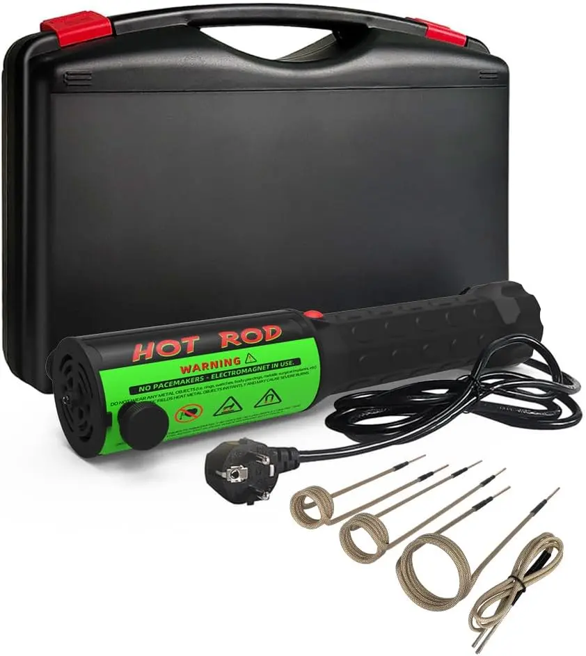 Solary Magnetic Induction Heater Kit, 1200W 110V Induction Heater with 4 Coils for Rusty Screw Removing