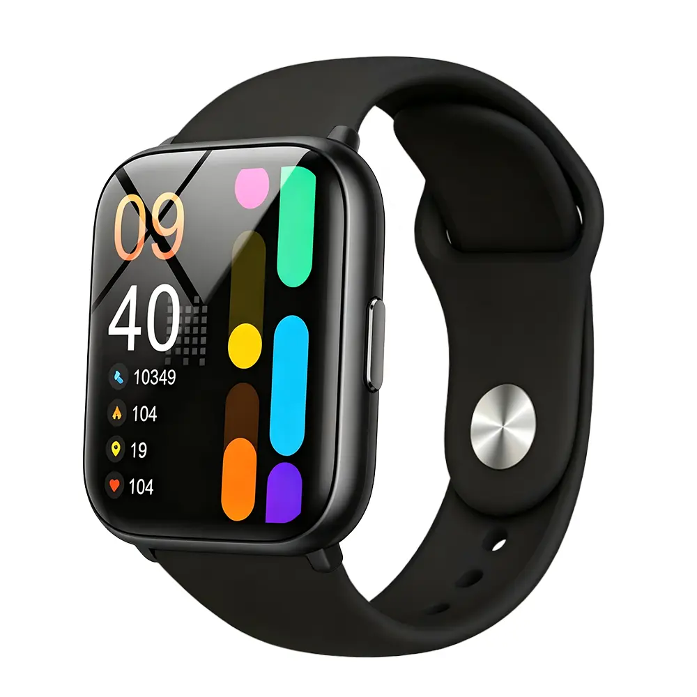 Smart Watch for Men Women, Answer/Make Calls, 2.01” HD Touchscreen, IP68 Waterproof for Swimming, Heart Rate Sleep Monitor, 100+ Sport Modes, DIY Dial, Fitness Tracker Smartwatch for iPhone Android