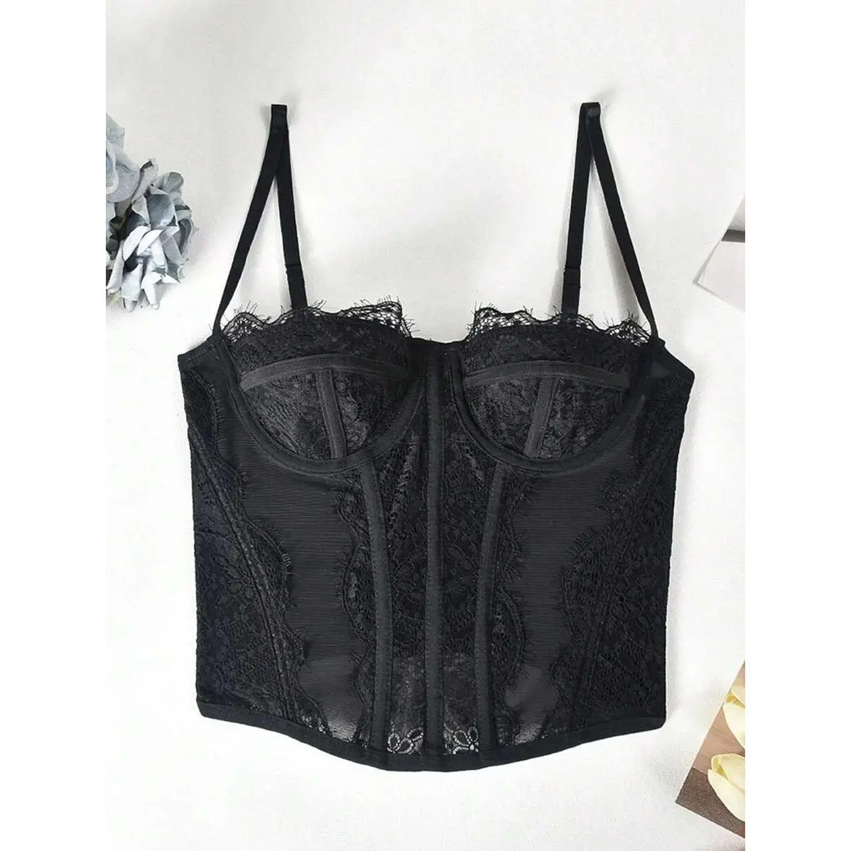 Black [with steel rim but no chest cushi