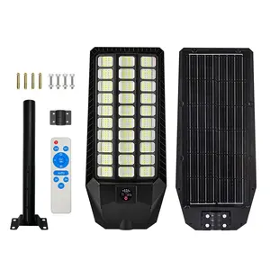 Qawtor Next-Gen Solar Street Light Outdoor 480PCS 5054 SMD LED Super Bright Lamp with 3 Modes Motion Sensor Remote Control Solar Powered Wall Pole Mounted Security Light ABS Housing IP65 Waterproof for Yard Garden Garage Street, Summervibes,Fathersdaygift