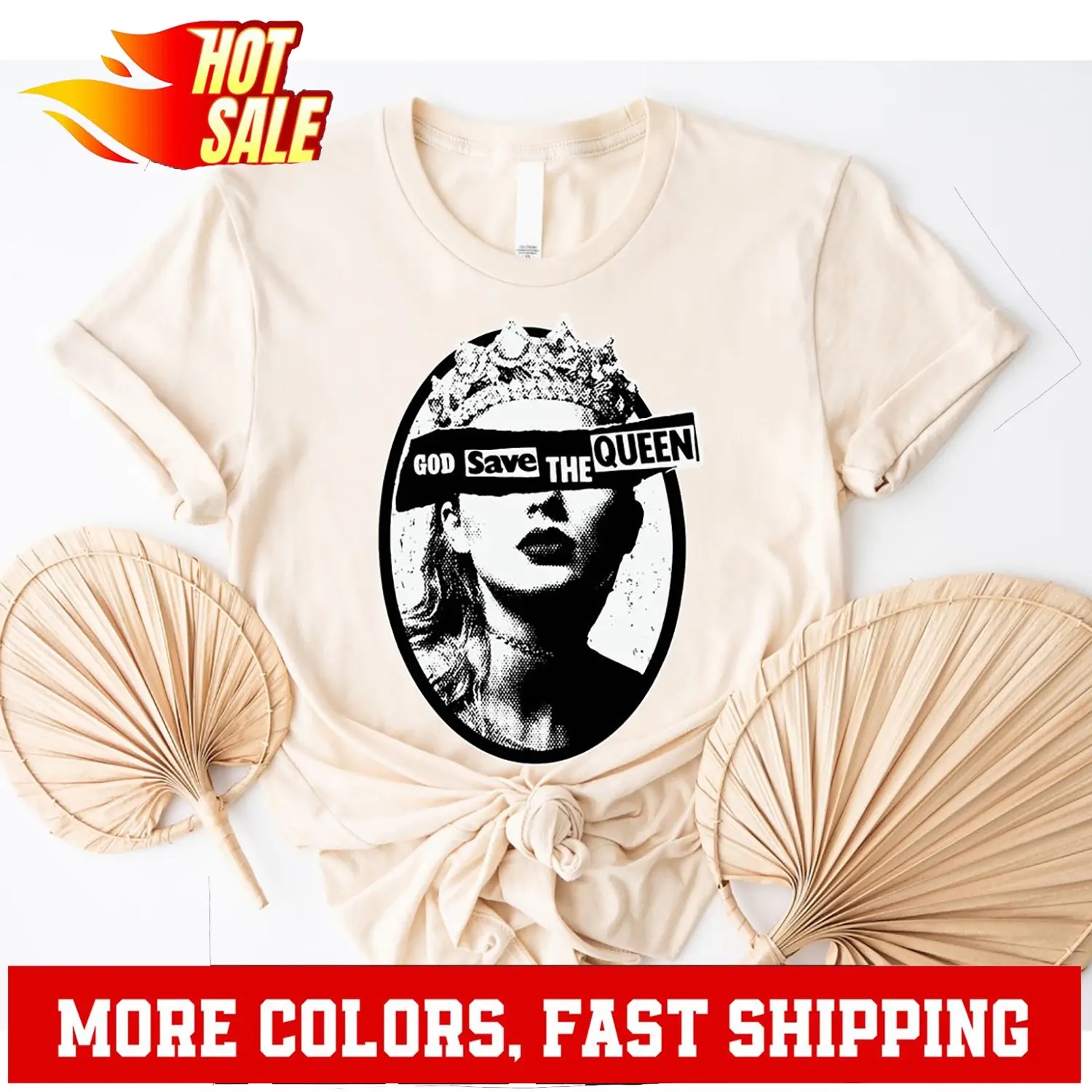 God Save The Queen Shirt, Reputation Era Inspired Shirts, Eras Tour Shirt, Queen Fan Gifts
