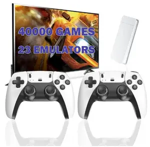 NEW Upgraded Retro Game Stick with  Games HDMI Output Plug and Play Wireless Controller for TV Monitor Video Gamepad Console Made For Gaming Great Holiday Gift for Adults, Teens & Kids Idea Birthday Gift