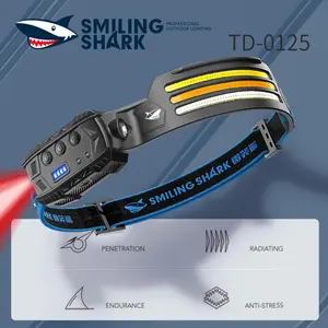 【TD-0125C】SmilingShark The brand-new headlight with super long battery life allows you to enjoy the fun of outdoor lighting!
