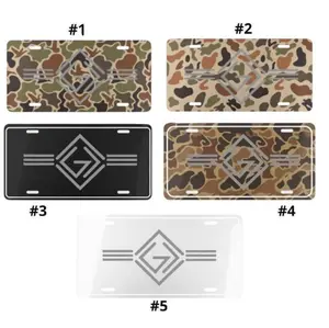 God is Greater Than The Highs and Lows License Plate, Embossed 6X12 Metal Auto Tag, Tactical Camo & Black White Vanity Tag, Gift