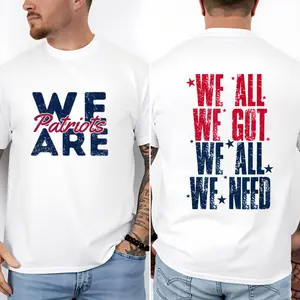🏈 100% Cotton # 10 Maye Double-Sided Print T-Shirt, WE ARE PATRIOTS Tshirts– Go Patriots  Champion Game Day Gear! 🔥 Limited Stock # TikTokMadeMeBuyIt. # TikTokShop. # DrakeMaye #  PatriotsNation # GameDay