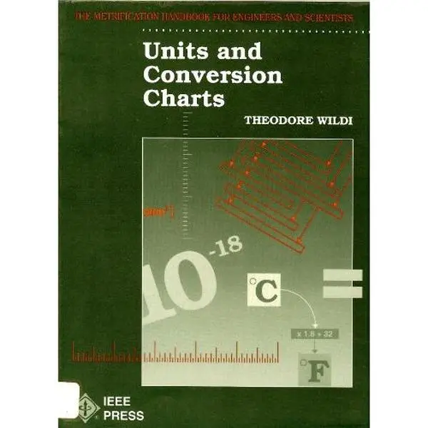 Us Engineering Conversion Table USED-Units and Conversion Charts: The Metrification Handbook for ...