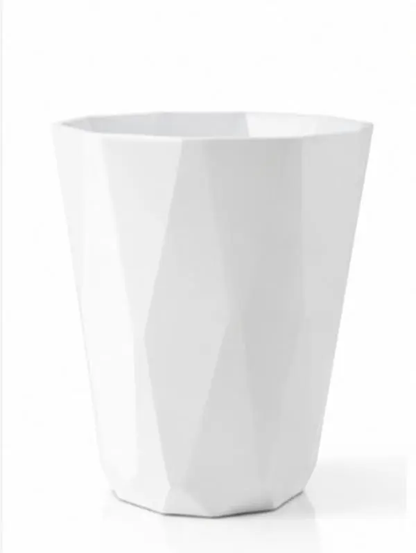 HP006   Diamond Self Watering Planter, Inner & Outer Pot Design, Double Layer Indoor Plant Pot for Home Office Decor