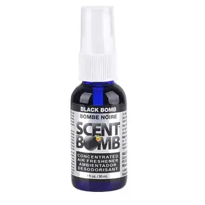 Scent Bomb Air Freshener Spray, 100 % Oil Based Concentrated Air Freshener, Air Freshener Spray for Car, Room, Bathroom and Odor Eliminator, Black Bomb