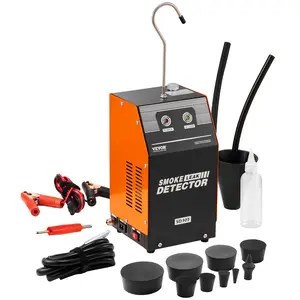 【Father's Day gift】VEVOR Automotive Smoke Machine Leak Detector, EVAP Smoke Machine Leak Tester with Built-in Air Pump, Dual-Mode Vacuum Pipeline Fuel Diagnostic Detector for DC12V Cars, Motorcycles, Trucks, Boats, ATV