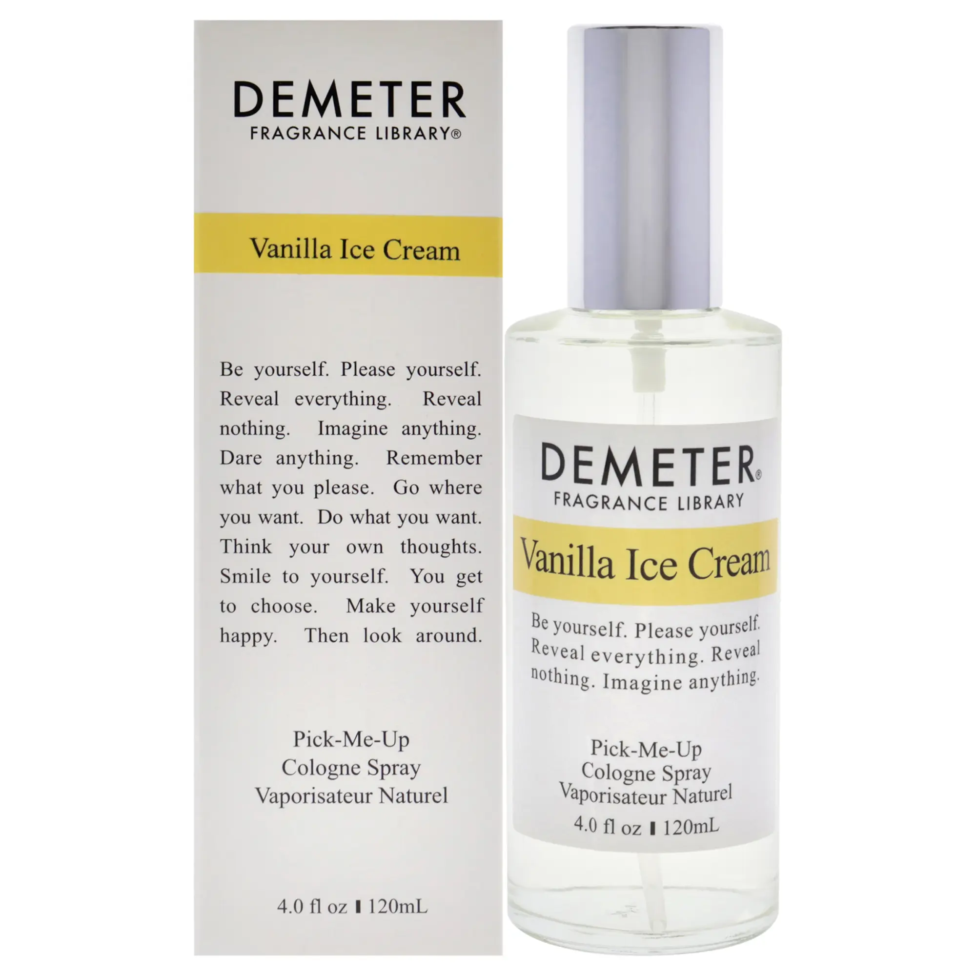Demeter Vanilla Ice Cream For Women 4 oz Cologne Spray Demeter Vanilla Ice Cream For Women 4 oz Cologne Spray