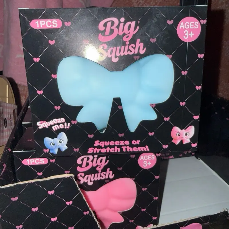 Beautiful squishy bow slow rise stress relief toy