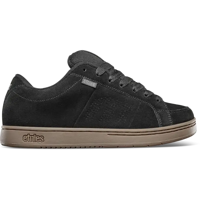 etnies Kingpin Classic Skate Footwear Sneakers - Retro 90s Chunky Suede Closed Athletic Shoes, Padded Tongue, Cupsole, Wide Fit, Rubber Skate-Ready Grip, Laces, Eggcrate Shock Absorption for Skateboarding, All Seasons Casual Streetwear