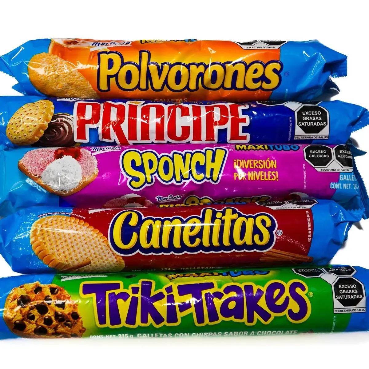 Variety of Cookies Marinela Large - Pack of 5