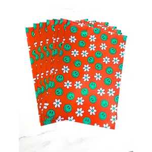 10x13" Red Smiley Face Poly Mailer