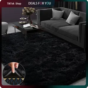 MUGORN Fluffy Rugs for Bedroom Living Room,Upgrade Non-SlipSuitable as a Valentine's Day gift Soft Shag Bedside Rug, Cozy Fuzzy Indoor Floor Carpet for Nursery Kids Girls Boys Room Dorm Home Decor Aesthetic,