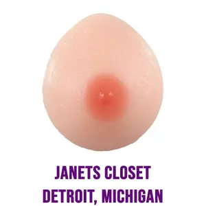 46C Silicone Breast Forms - Wide Cup Crossdressers Transgender Women Drag Queens