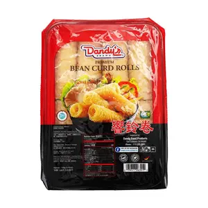 DANDY'S Crispy Ring Rolls 168g - 3-Second Fried Tofu Rolls for Hot Pot & Spicy Soup