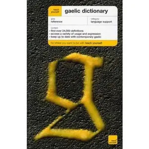 USED-Teach Yourself Gaelic Dictionary (TY: Dictionaries) by Boyd Robertson (Paperback)