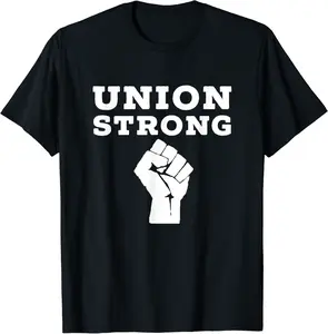 Union Strong Solidarity Fist T-Shirt - Jenniferlau Shop 89B0C9P2T8YB