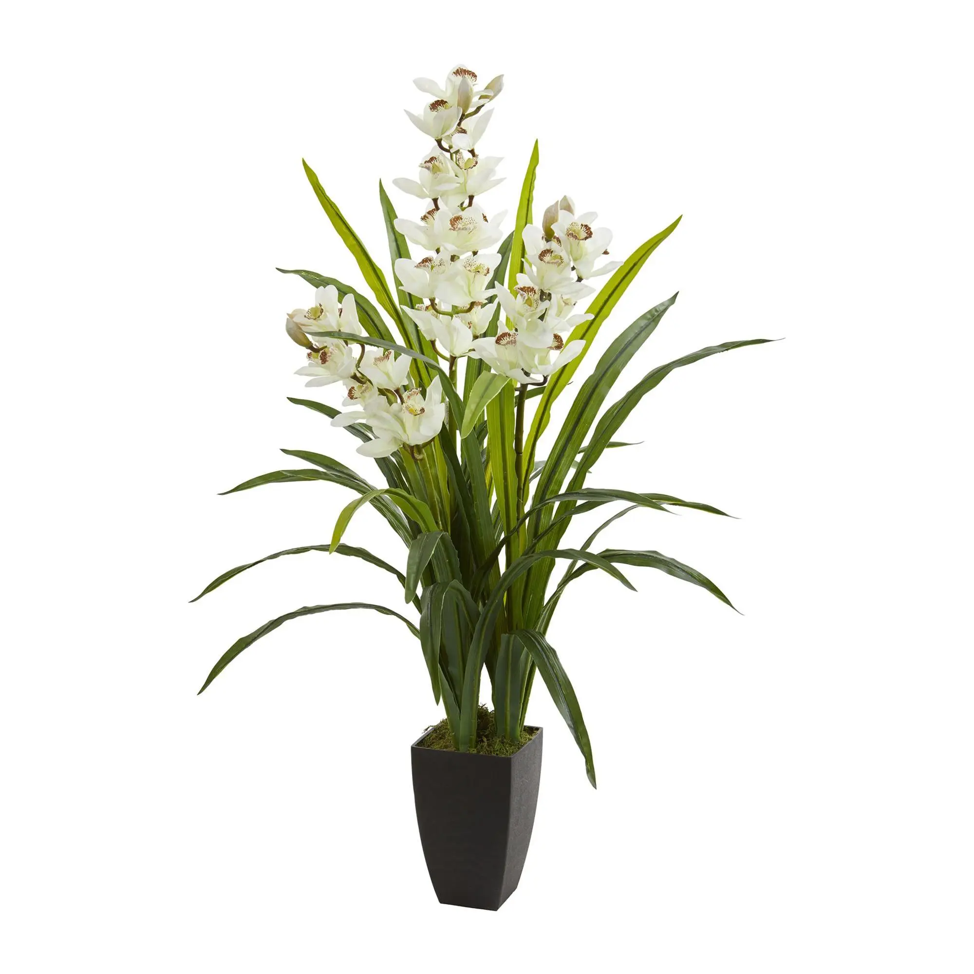 45in.  Cymbidium Orchid Artificial Plant