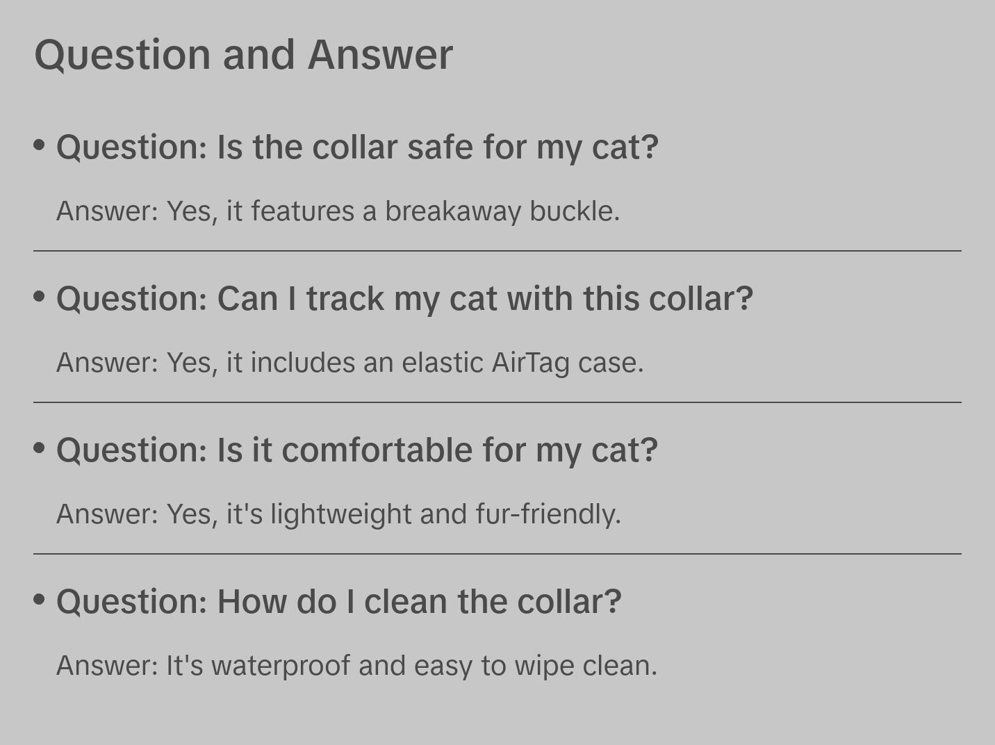 breakaway airtag cat collar
