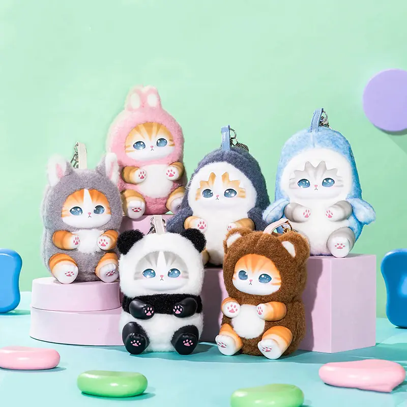 Mofusand Fluffy Kittens Versatile Animals Series Plush Dolls Blind Box