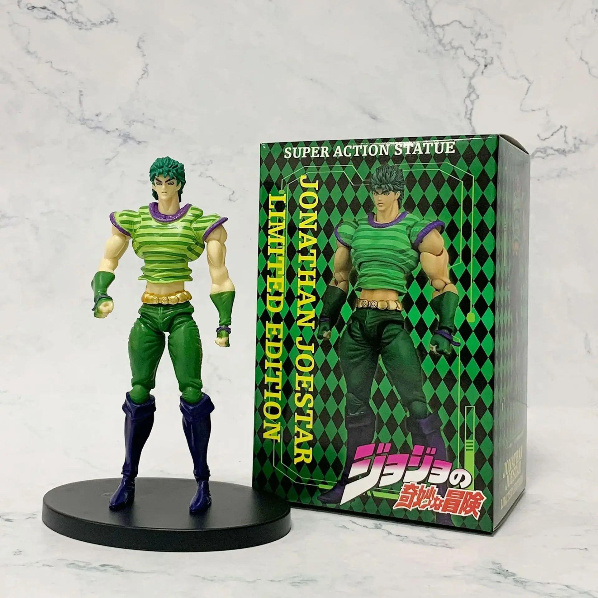 JoJo's Bizarre Adventure Jolyne Cujoh Jonathan Joestar Kujo Jotaro Dio Brando Action Figure Model Collection Toys 17CM