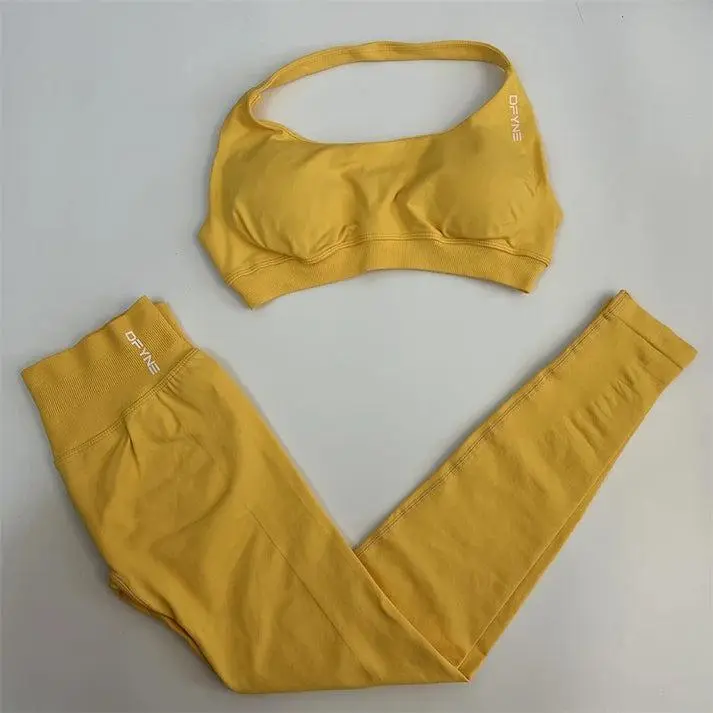 2026-DFYNE Impact Bra & Legging Set – High-Performance Activewear for Women