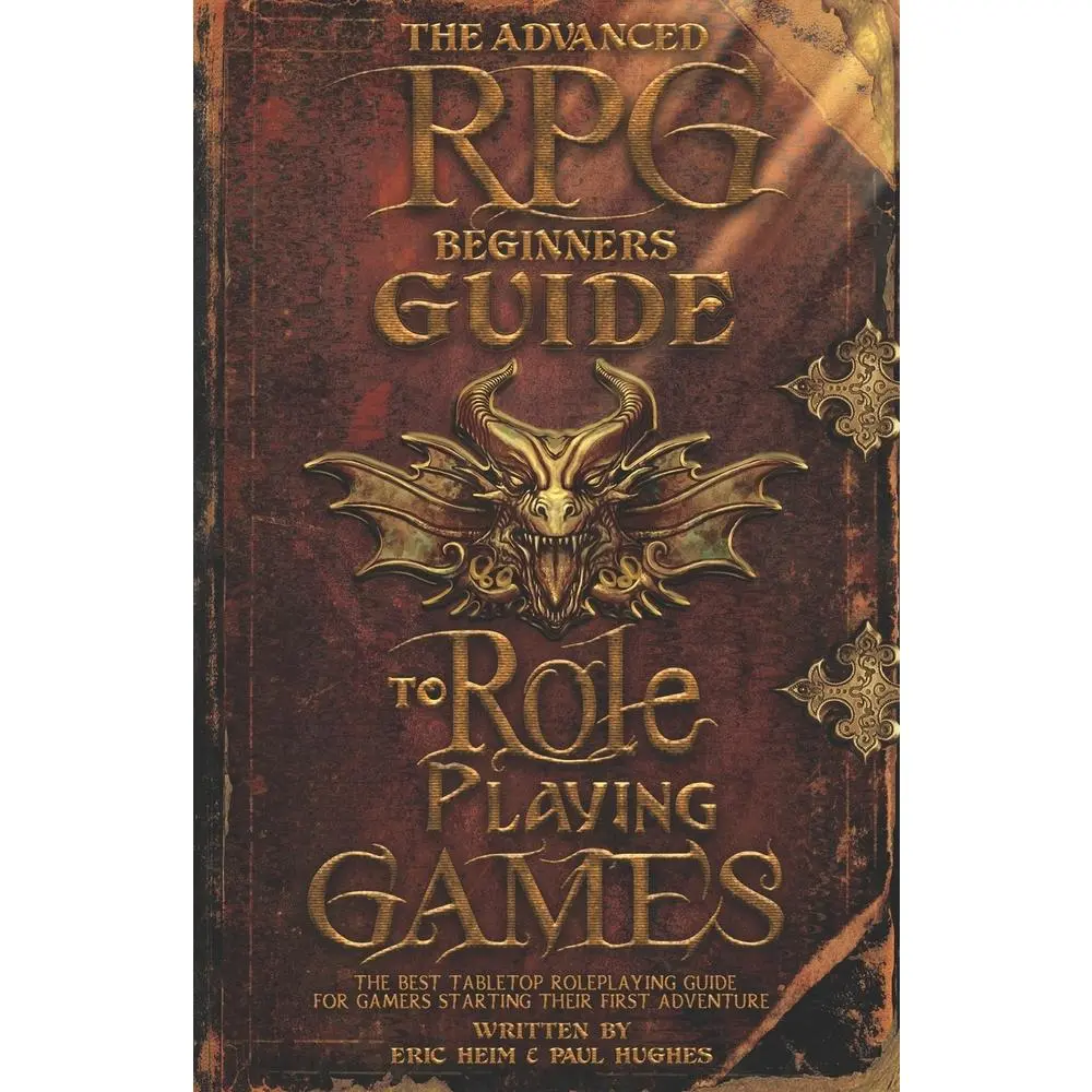 USED Book - The Advanced RPG Beginners Guide to Role Playing Games: The Best Tabletop Roleplaying Guide for Gamers Starting Their First Adventure by Hughes, Paul (Paperback) - english