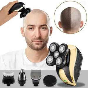 Men's Electric Shaver with Replaceable Heads, Smooth Pain-Free Shaving for Dads and Husbands, Ideal Grooming Gift Set for Father's Day & Birthdays