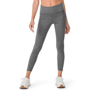 Jockey Women's EverActive 7/8 Legging XL Grey Heather