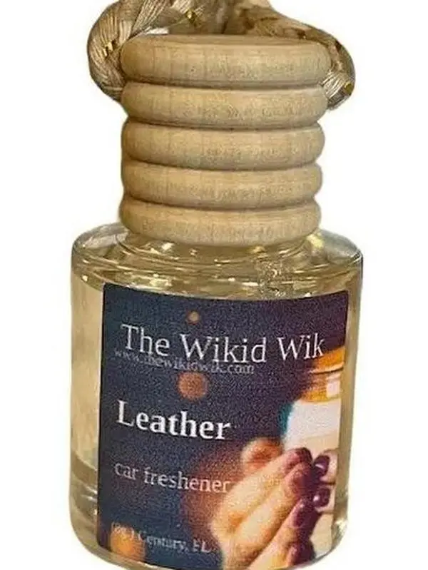 Leather - Car Freshener/Diffuser...Rich, smooth, and timeless — like stepping into a classic leather-trimmed interior every time you drive.