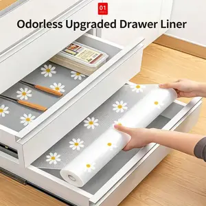 Eva Thickened Printed Table Mat, Waterproof Oil-Resistant Cabinet Pad, Cuttable Moisture-Proof Drawer Liner, Easy Clean Washable, 30x100cm Home Goods