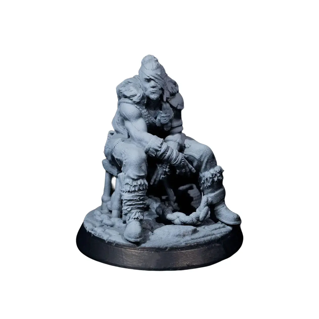 High-Detail Rise of Necromancer Korelas 3D Resin Print 3D Miniature - Customizable Paintable Handcrafted Collectible, Tabletop Gaming Statue for DnD Dungeon RPG, Home Decor Figurine